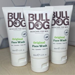 (3) Travel Friendly Bull Dog Men’s Original Face Wash